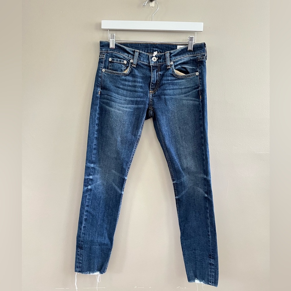 Rag & Bone Dre Captor Jean -‎ Stretch Denim Jeans Crop